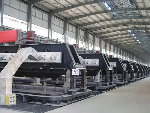 Electrolytic production line