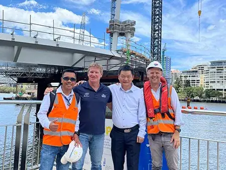 Client Site Visit in Australia