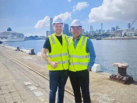Client Site Visit in Australia (Project Site)