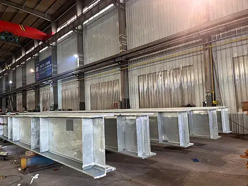 Galvanized Loading Station Girders