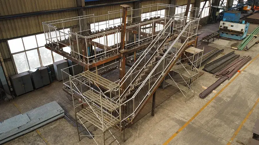 Custom Steel Access Platforms & Walkway Systems