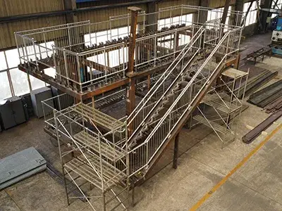 Custom Steel Access Platforms & Walkway Systems