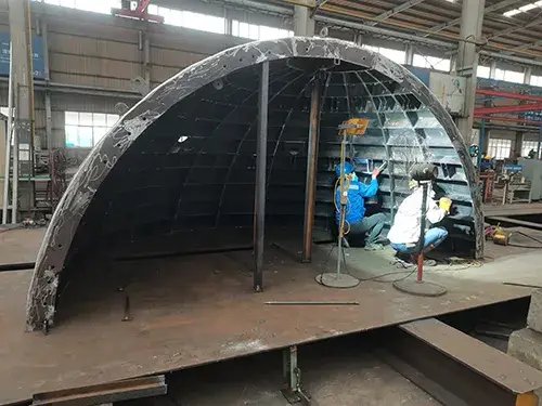 Dome Formwork Welding