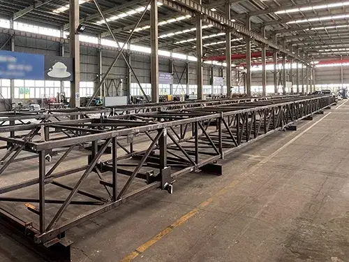 Belt conveyor pre-assembly