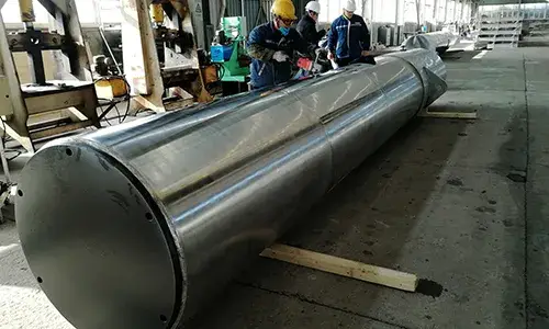 Stainless Steel Piles and Pile Caps