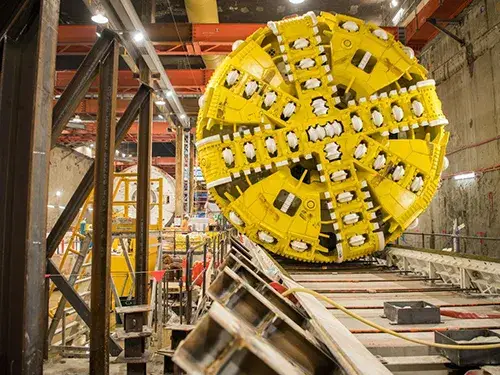 TBM Shifting Way Support