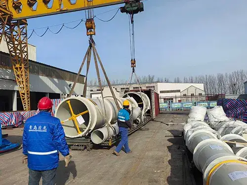 Duct container loading