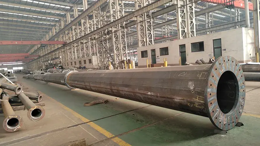 Steel Wind Towers, Transmission Poles & Custom Steel Stacks